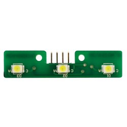 Módulo de retroiluminación de 3 LEDs para el nodo de puerta Gilbarco Encore M04466B010